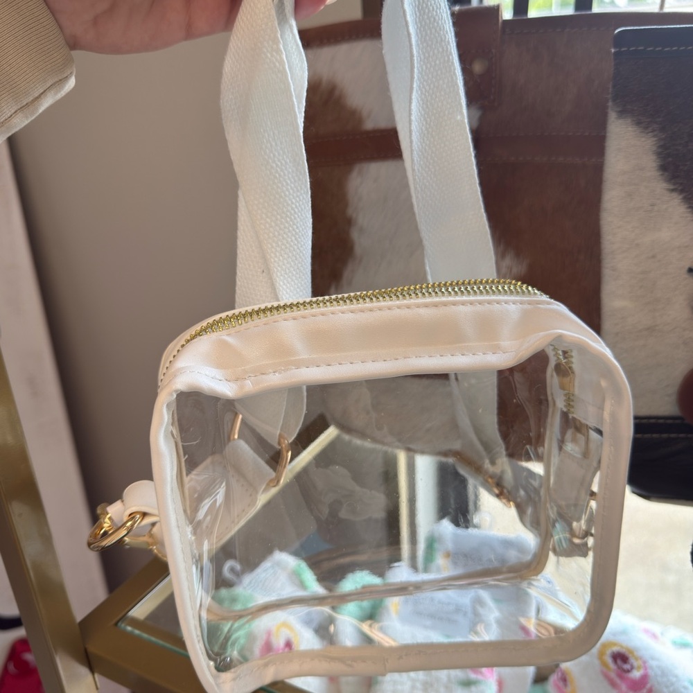 Clear White Tote Bag